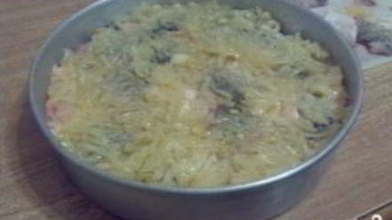 Рецепт линя, тушеного с вином и шампиньонами