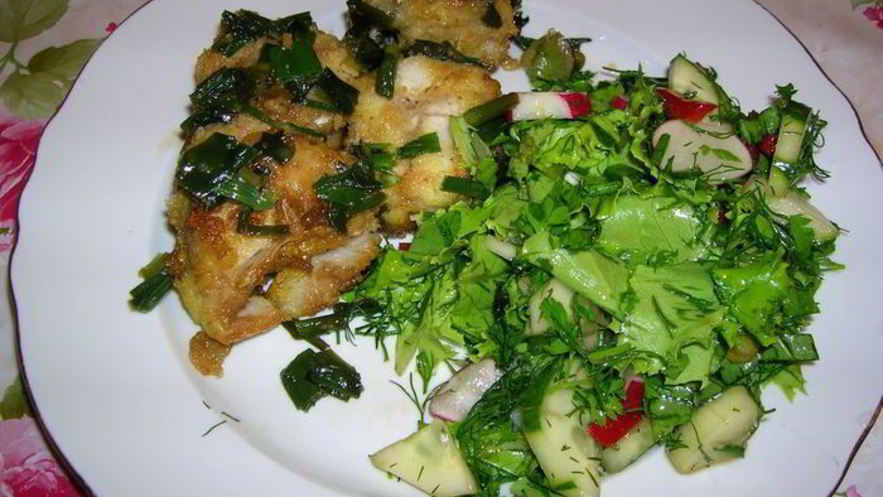 Рецепт рыбы, жаренной с вином и сладким соевым соусом