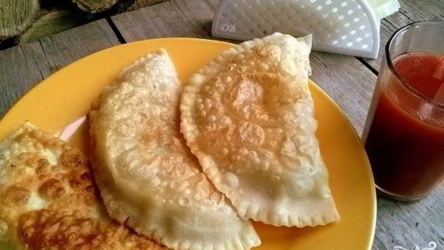 Рецепт чебуреков из заварного теста с водкой