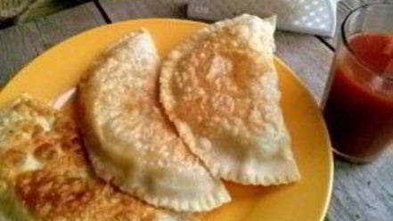 Рецепт чебуреков из заварного теста с водкой