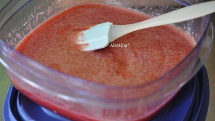 Рецепт клубничной граниты с водкой