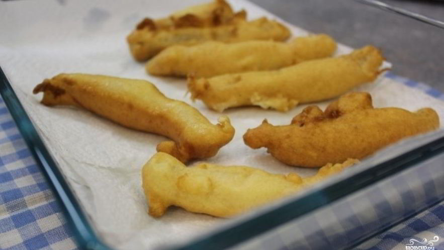 Рецепт кляра для рыбы с водкой