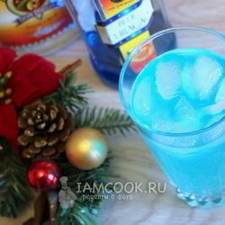 Рецепт Коктейля Голубая лагуна