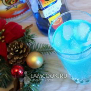 Рецепт Коктейля Голубая лагуна