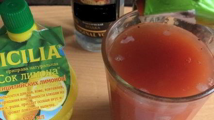 Рецепт коктейля кровавого бык