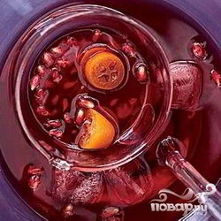 Рецепт Коктейля с кумкватом и гранатом