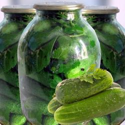 Рецепт Консервированных малосольных хрустящих огурцов с водкой