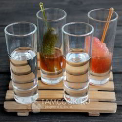 Рецепт Шутера коктейли с водкой