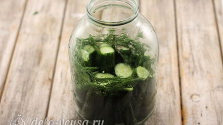 Рецепт соленых огурцов с водкой