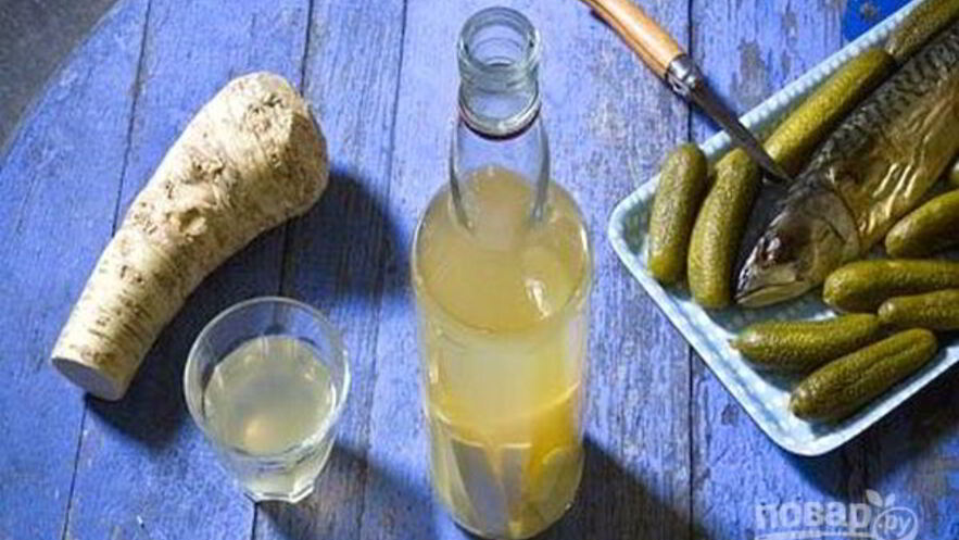 Рецепт водки на хрене