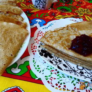 Рецепт Заварных блинчиков с водкой