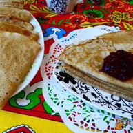 Рецепт Заварных блинчиков с водкой