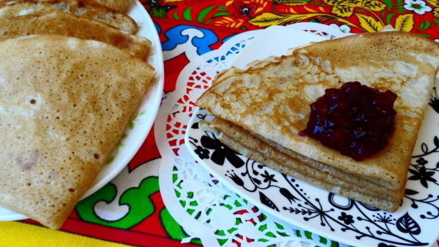 Рецепт заварных блинчиков с водкой