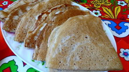 Рецепт заварных блинчиков с водкой