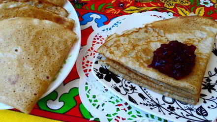 Рецепт заварных блинчиков с водкой