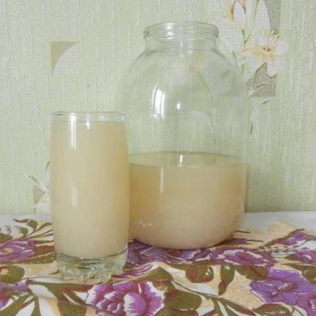 Рецепт Белого кваса без дрожжей