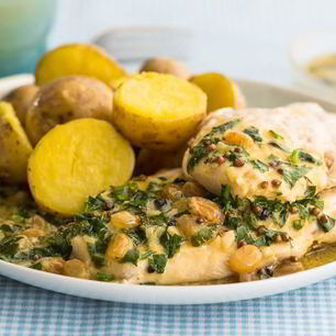 Рецепт Куриной грудки, пошированной в квасе