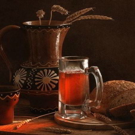 Рецепт Кваса из ржаного хлеба