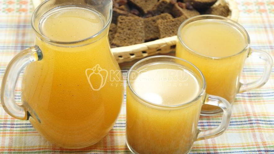 Рецепт кваса из сухого кваса