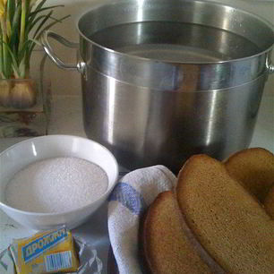 Рецепт Кваса окрошечного домашнего