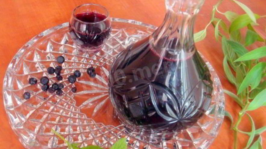 Рецепт черничного ликера