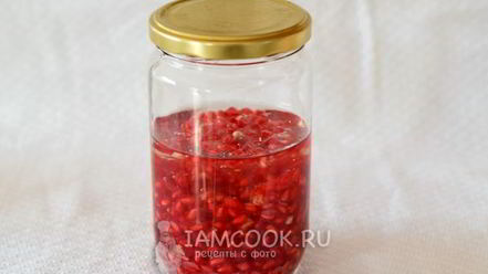 Рецепт гранатового ликера