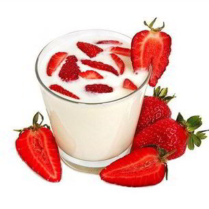 Рецепт Клубники в ликере со взбитыми сливками