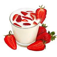 Рецепт Клубники в ликере со взбитыми сливками