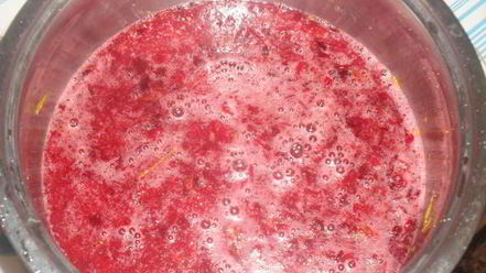 Рецепт клюквенно-апельсинового ликер