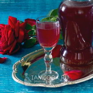 Рецепт Ликера из лепестков роз