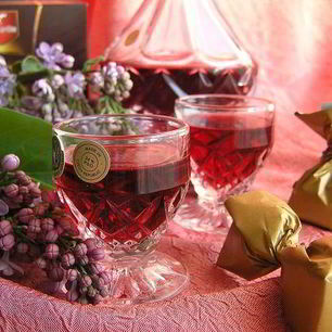 Рецепт Малинового ликера с ванилью