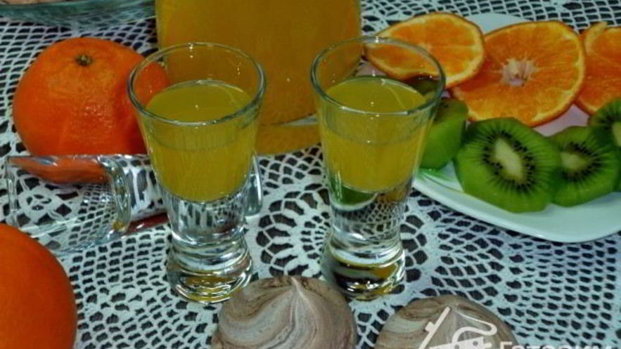 Рецепт оранчеллоликера апельсино-мандариновый