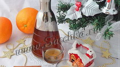 Рецепт Пряного зимнего ликера