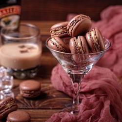 Рецепт Шоколадных макарон с ликером Baileys