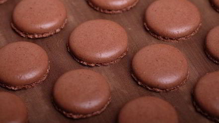 Рецепт шоколадных макарон с ликером baileys