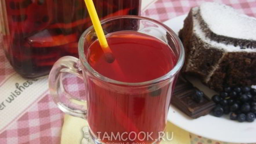 Рецепт черничного лимонада
