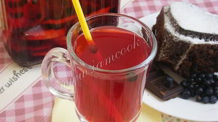 Рецепт черничного лимонада