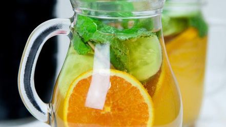 Рецепт домашнего лимонада с мятой и огурцом