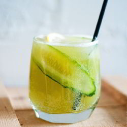 Рецепт Газированного огуречного лимонада