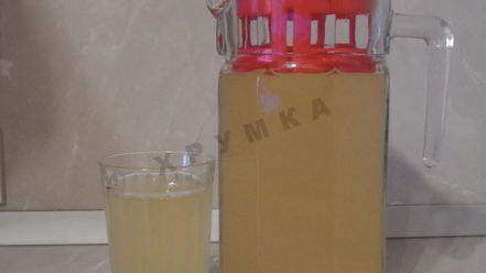 Рецепт имбирного лимонада с яблоками и лимонами