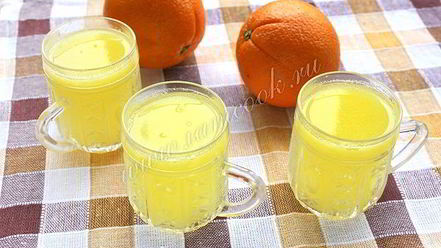 Рецепт лимонада из апельсинов