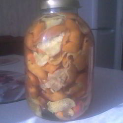 Рецепт Лимонада из мандариновых и апельсиновых корок