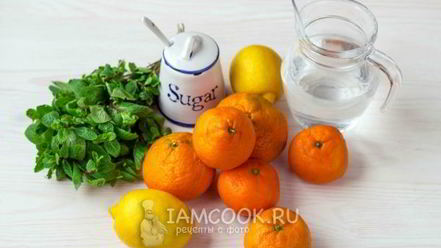 Рецепт мандаринового лимонада