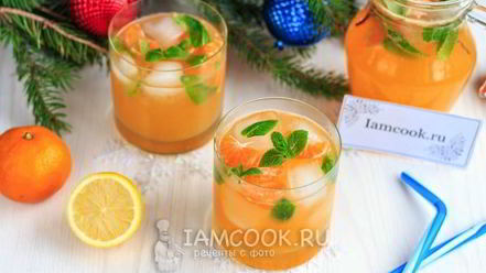 Рецепт мандаринового лимонада