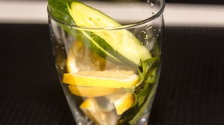 Рецепт огуречно-базиликового лимонад