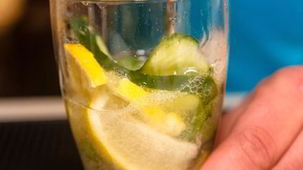 Рецепт огуречно-базиликового лимонад