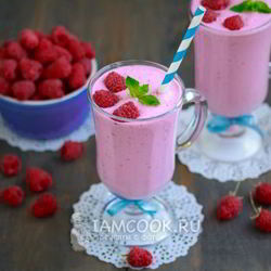 Рецепт Малинового коктейля
