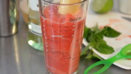 Рецепт арбузного мохито