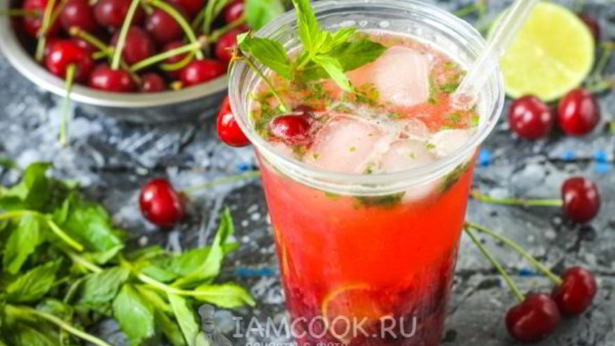 Рецепт черешневого мохито