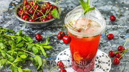 Рецепт черешневого мохито